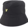 Ripstop Reversible Hat Jet Black/Olive Bucket - Lyle & Scott
