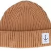 Smula Light Brown Short Beanie - Resteröds