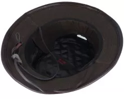 Wax Cotton Ear Flap Brown Traveler - MJM Hats -Fashion Hat Online 5704637159227 4