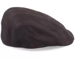 Maddy Nappa Wax Brown Flat Cap - MJM Hats -Fashion Hat Online 5704637411028 3
