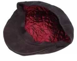 Maddy Nappa Wax Brown Flat Cap - MJM Hats -Fashion Hat Online 5704637411028 4