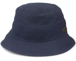 Camilla Wax Cotton Navy Bucket - MJM Hats