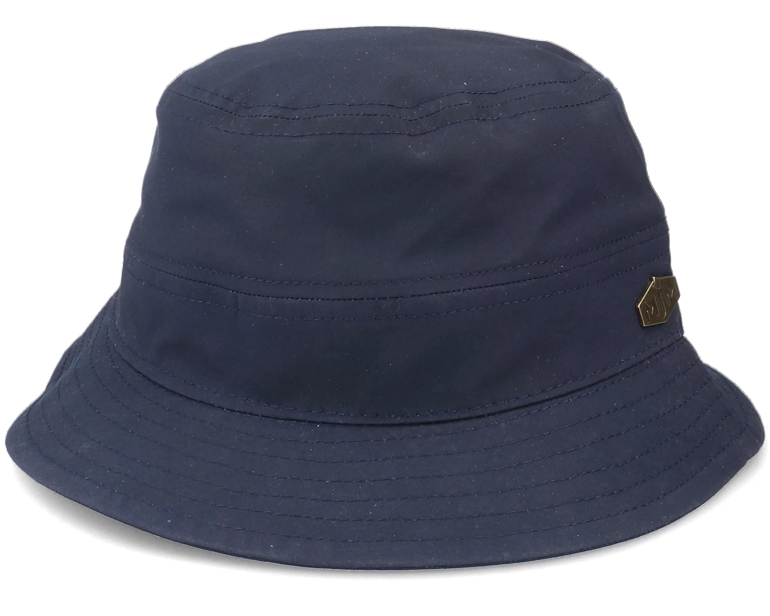 Camilla Wax Cotton Navy Bucket - MJM Hats 1 Camilla Wax Cotton Navy Bucket - MJM Hats