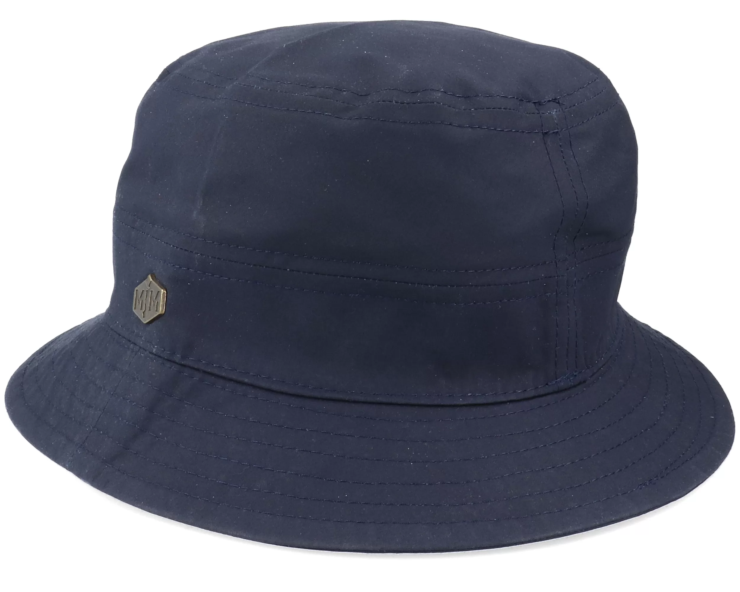 Camilla Wax Cotton Navy Bucket - MJM Hats 2 Camilla Wax Cotton Navy Bucket - MJM Hats - Image 2