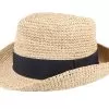 Culebra W Raffia Natural Straw Hat - MJM Hats