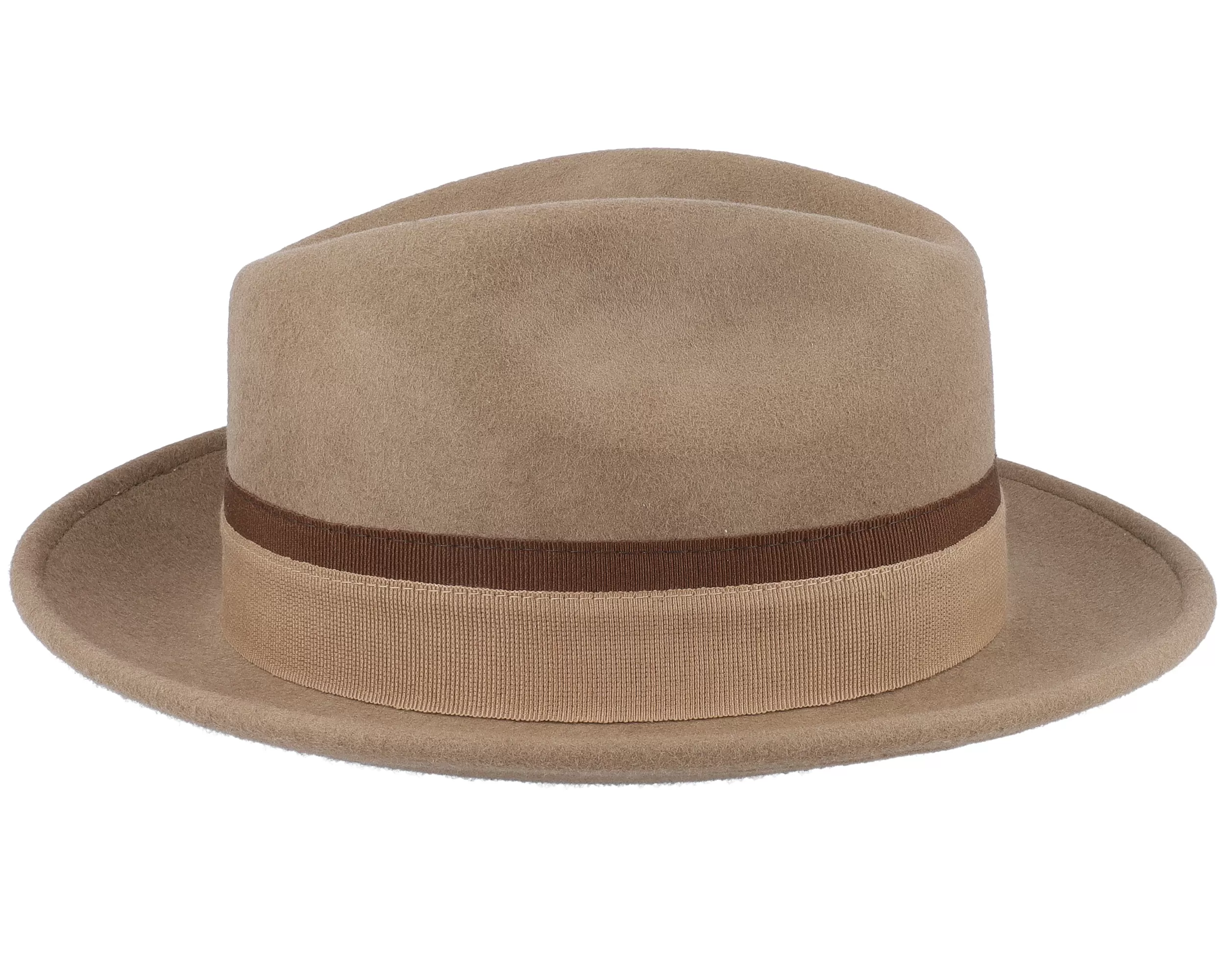 Alberto Wool Beige Fedora - MJM Hats 3 Alberto Wool Beige Fedora - MJM Hats - Image 3