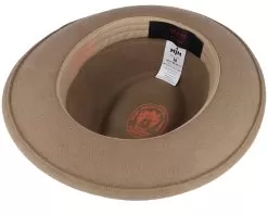 Alberto Wool Beige Fedora - MJM Hats 7 Alberto Wool Beige Fedora - MJM Hats -Fashion Hat Online 5704637737425 4