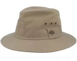 Assen Washed Cotton Olive Traveller - MJM Hats
