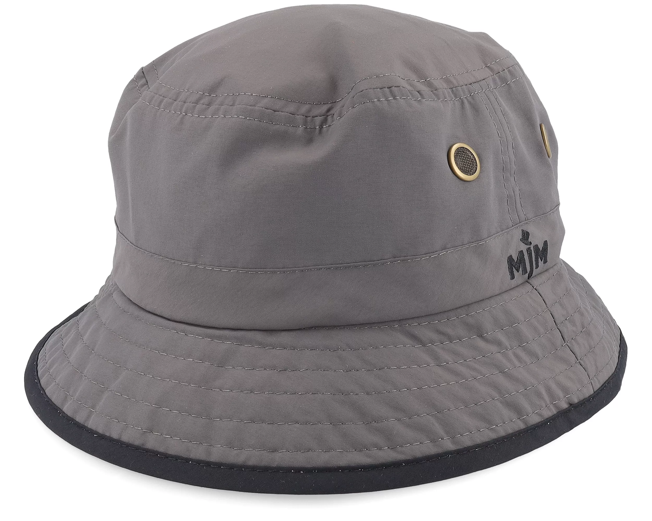 Charlie Taslan Anthracite Bucket - MJM Hats 1 Charlie Taslan Anthracite Bucket - MJM Hats