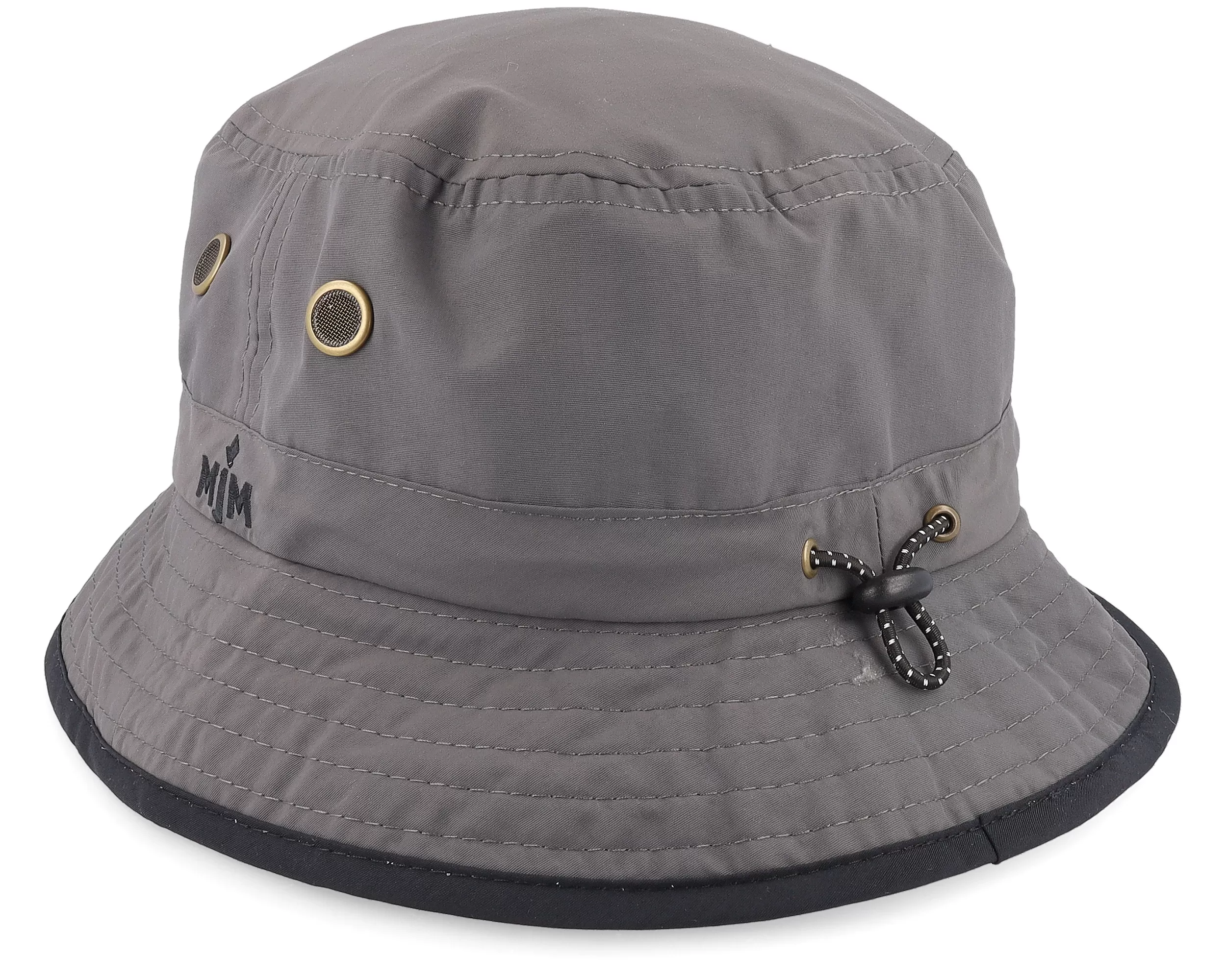Charlie Taslan Anthracite Bucket - MJM Hats 3 Charlie Taslan Anthracite Bucket - MJM Hats - Image 3