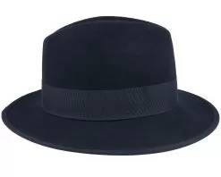 Mauk Woolfelt Wr Crush Black Fedora - MJM Hats -Fashion Hat Online 5704637850520 3