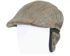 Maddy El Virgin Wool/Cashmere Ear Flap Light Green Flat Cap - MJM Hats -Fashion Hat Online 5704637892223 6