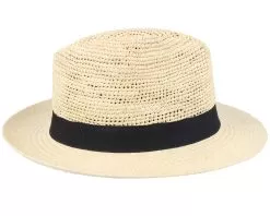 Blue Line Tom Crochet Panama Natural Straw Hat - MJM Hats 6 Blue Line Tom Crochet Panama Natural Straw Hat - MJM Hats -Fashion Hat Online 5704637892438 3