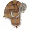 Jim Faux Fur Curry Check Trapper - MJM Hats