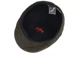 Country Harris Tweed Green Check Flatcap - MJM Hats -Fashion Hat Online 5704637908122 4