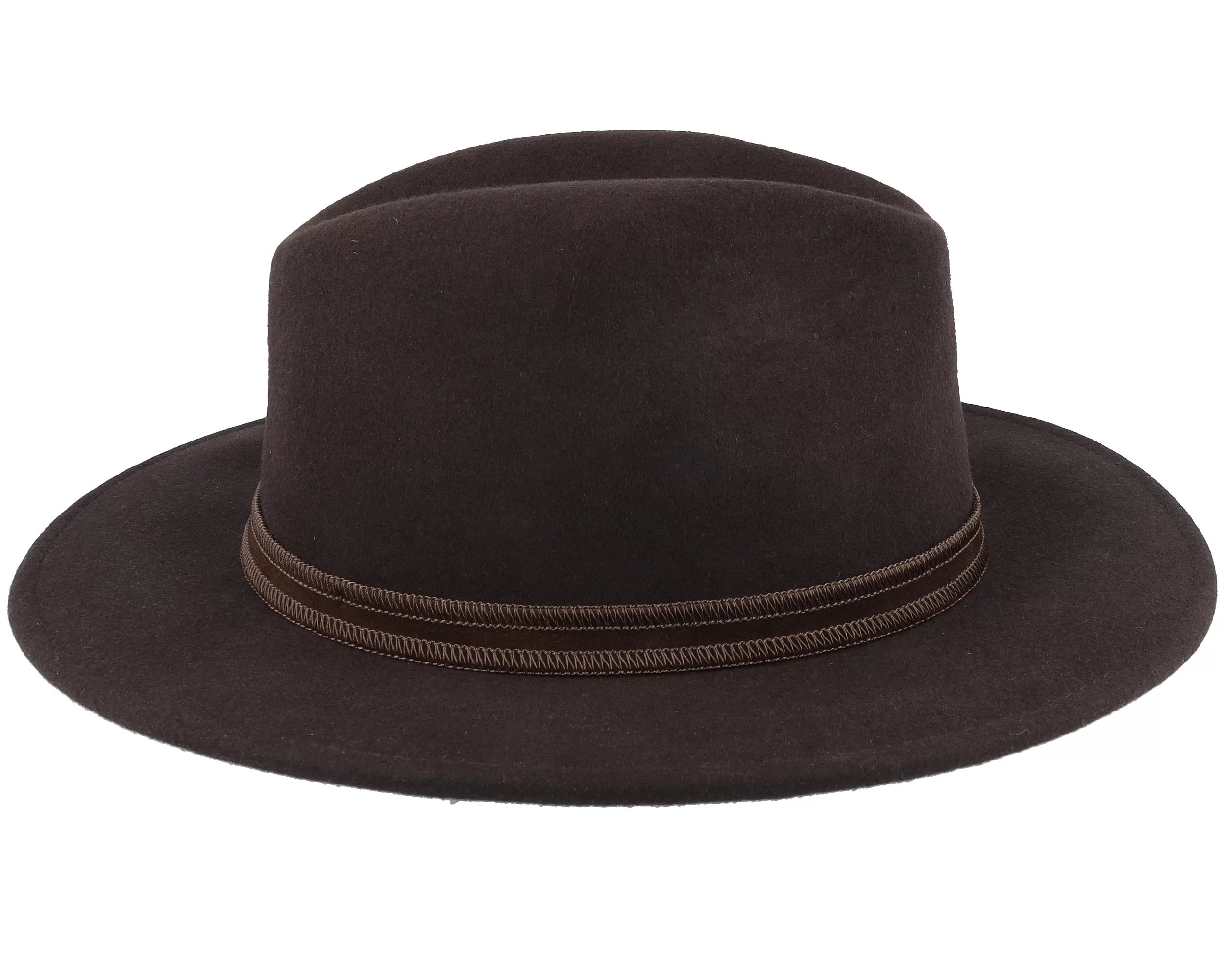 Pati Wool W.p/Crushable Dark Brown Fedora - MJM Hats 3 Pati Wool W.p/Crushable Dark Brown Fedora - MJM Hats - Image 3