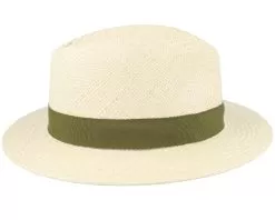 Capai Panama Natural Green Band Straw Hat - MJM Hats -Fashion Hat Online 5704637939829 3