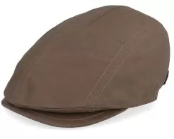 Daffy 3 Staywax Green Flatcap - MJM Hats