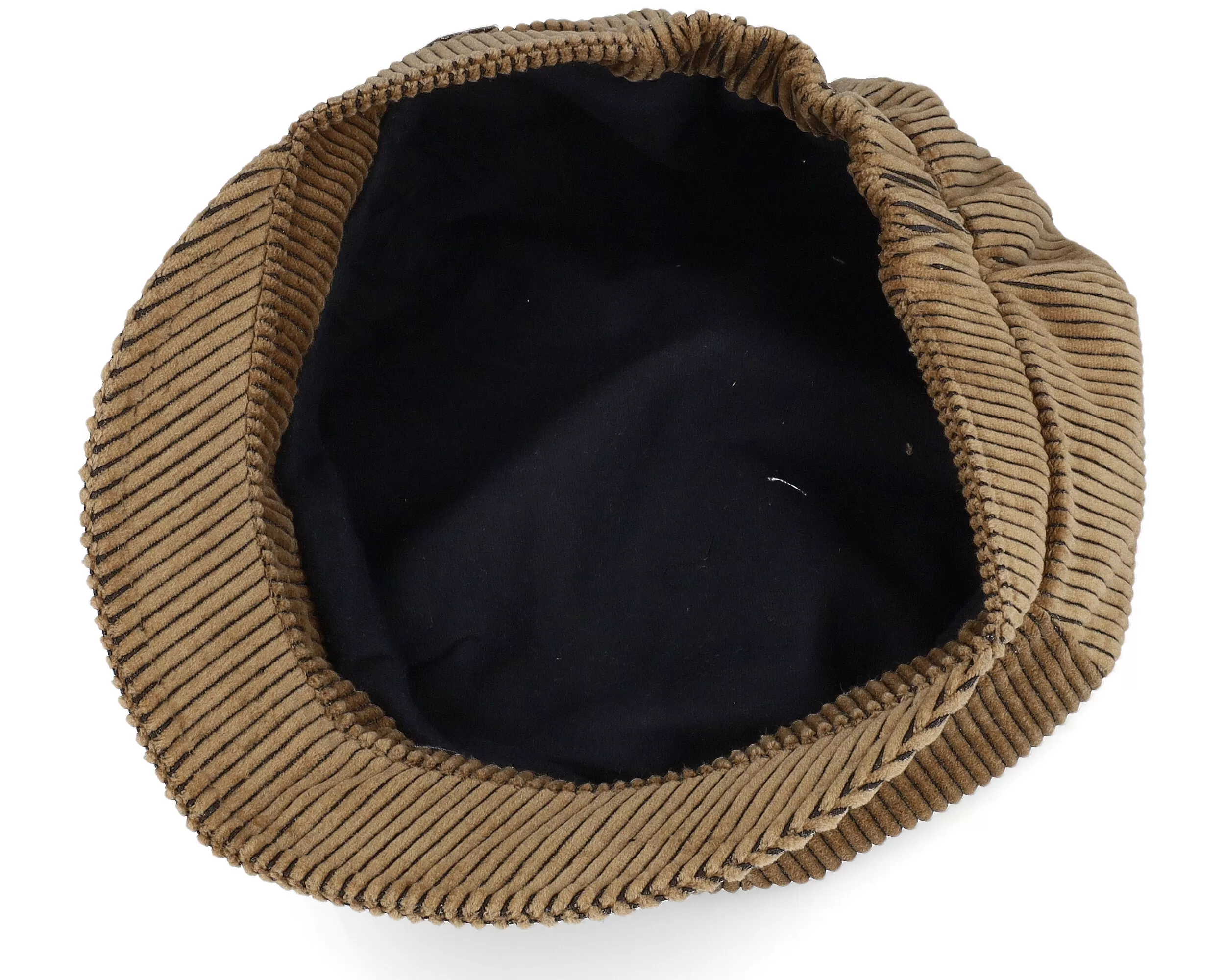 Barones W 32 Cotton Velvet Beige Vega Cap - MJM Hats 5 Barones W 32 Cotton Velvet Beige Vega Cap - MJM Hats - Image 5