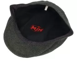 Bang 32 Wool Mix Green Herringbone Flat Cap - MJM Hats 8 Bang 32 Wool Mix Green Herringbone Flat Cap - MJM Hats -Fashion Hat Online 5704637956420 4