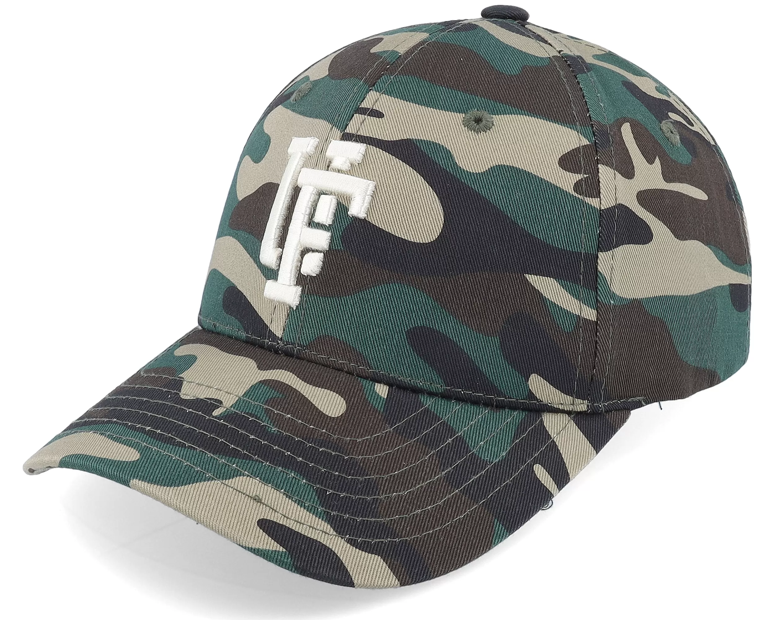 Spinback Low Crown Baseball Camo/Off White Adjustable - Upfront 1 Spinback Low Crown Baseball Camo/Off White Adjustable - Upfront