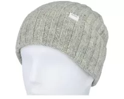 Wells Fleck Rib Beanie Grey Melange Cuff - Les Deux -Fashion Hat Online 5711934958071 3