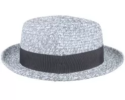 Blume Charcoal Multi Straw Hat - Seeberger -Fashion Hat Online 655722490396 3