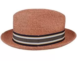 Salem Rust Straw Hat - Seeberger 6 Salem Rust Straw Hat - Seeberger -Fashion Hat Online 655722509296 3