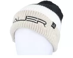 Colorblock Toque Black/White/Stone Cuff - Bauer -Fashion Hat Online 688698606683 3