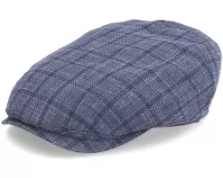 Ivy One Piece Cap Dark Blue Flat Cap - Wigéns