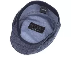 Ivy One Piece Cap Dark Blue Flat Cap - Wigéns -Fashion Hat Online 7310650710024 4