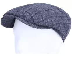 Ivy One Piece Cap Dark Blue Flat Cap - Wigéns -Fashion Hat Online 7310650710024 5