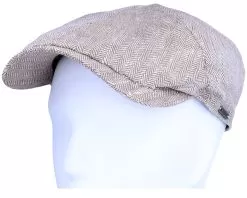 Newsboy Slim Cap Brown Flat Cap - Wigéns -Fashion Hat Online 7310650722447 5