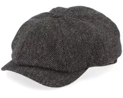 Newsboy Classic Cap Dark Brown Flat Cap - Wigéns