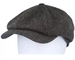 Newsboy Classic Cap Dark Brown Flat Cap - Wigéns -Fashion Hat Online 7310651108318 5