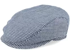 Ivy Slim Cap 409 Navy Flat Cap - Wigéns