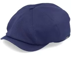 Newsboy Classic Cap 400 Blue Flat Cap - Wigéns