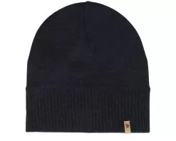 FJÄLLRÄVEN Merino Lite Hat Black Beanie - Fjällräven