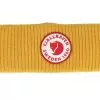 FJÄLLRÄVEN 1960 Logo Mustard Yellow Headband - Fjällräven