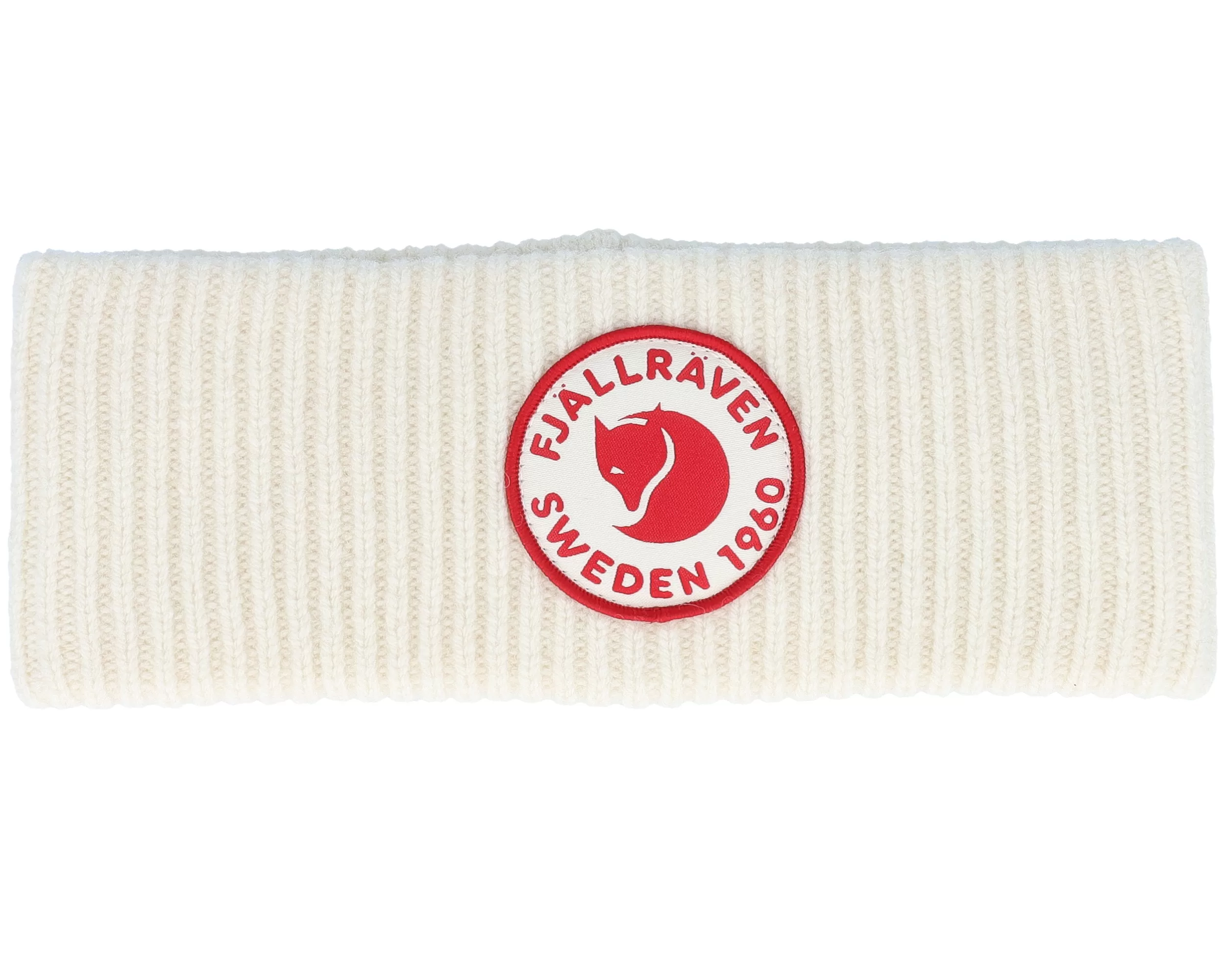 FJÄLLRÄVEN 1960 Logo Chalk White Headband - Fjällräven 1 FJÄLLRÄVEN 1960 Logo Chalk White Headband - Fjällräven