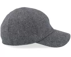 Baseball Classic Cap Grey Melange Earflap - Wigéns -Fashion Hat Online 7325590788101 4
