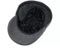 Baseball Classic Cap Grey Melange Earflap - Wigéns -Fashion Hat Online 7325590788101 5
