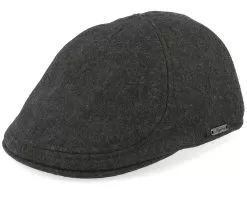 Pub Cap Olive Melange Flat Cap - Wigéns
