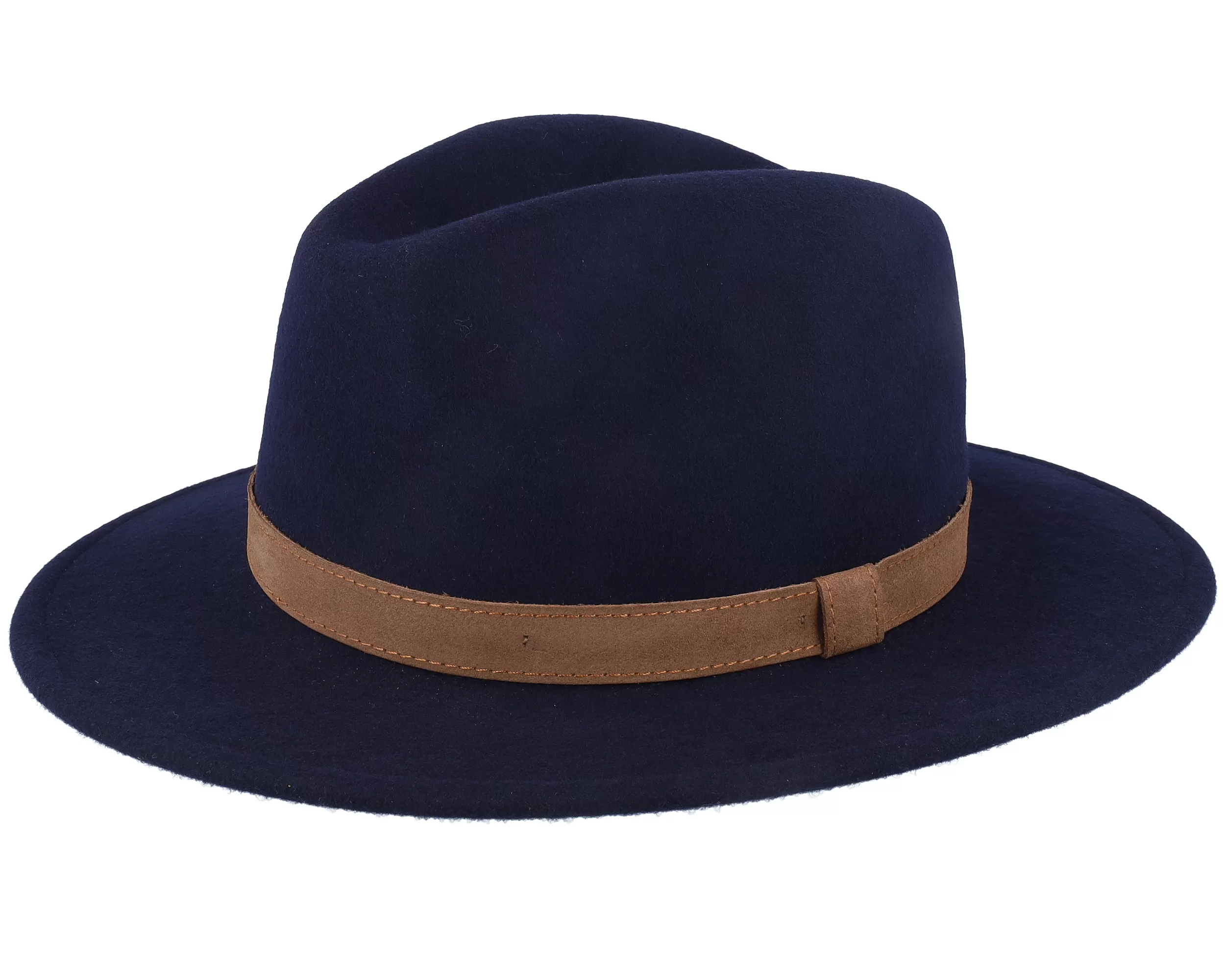 Bosco Hat Navy Fedora - Wigéns 1 Bosco Hat Navy Fedora - Wigéns