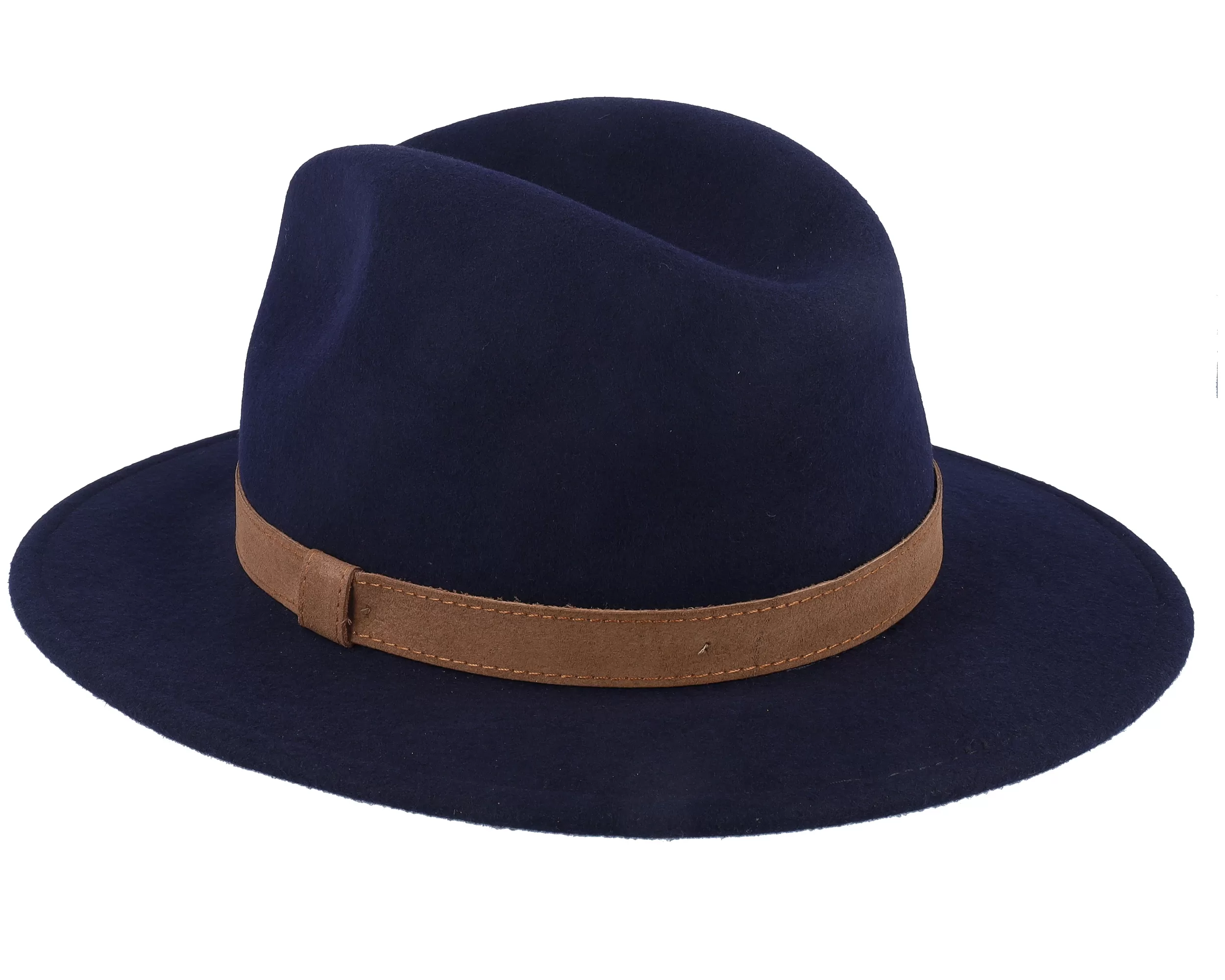 Bosco Hat Navy Fedora - Wigéns 2 Bosco Hat Navy Fedora - Wigéns - Image 2