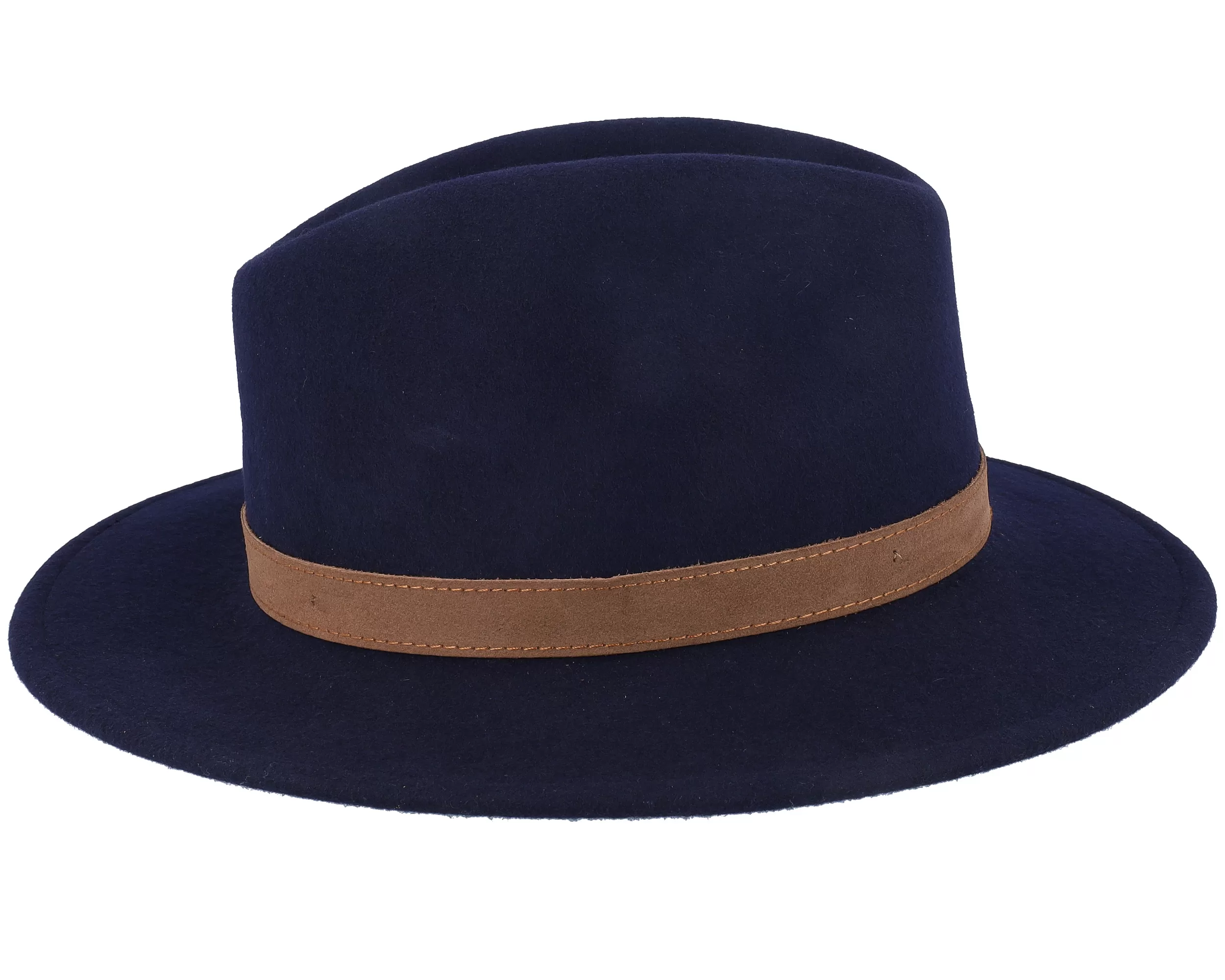 Bosco Hat Navy Fedora - Wigéns 3 Bosco Hat Navy Fedora - Wigéns - Image 3