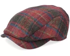 Ivy Contemporary Cap Bordeaux Flat Cap - Wigéns