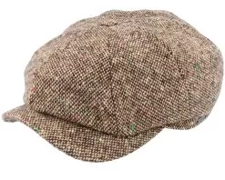 Newsboy Classic Camel Flat Cap - Wigéns