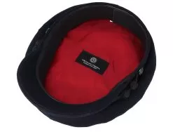 Oscar Wool Dark Marin Flat Cap - CTH Ericson -Fashion Hat Online 7330083000196 4