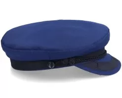 Oscar II Cotton Poplin Blue Vega Cap - CTH Ericson 6 Oscar II Cotton Poplin Blue Vega Cap - CTH Ericson -Fashion Hat Online 7330083000349 3